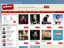Tablet Screenshot of antennethueringen.adticket.de